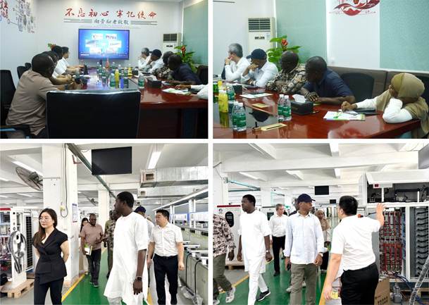 立足中國(guó)，鏈接世界｜尼日利亞合作伙伴來(lái)訪鴻嘉利總部，共促中非能源升級(jí)(圖5)