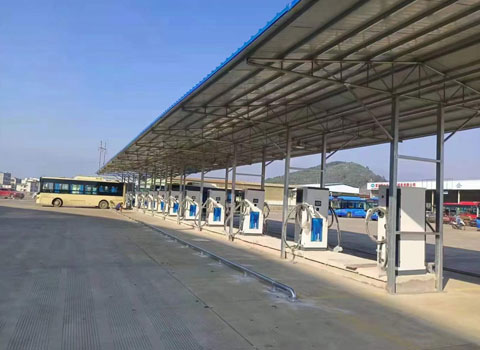 廣西賀州富川汽車充電站120kw160kw充電樁項(xiàng)目案例(圖3)